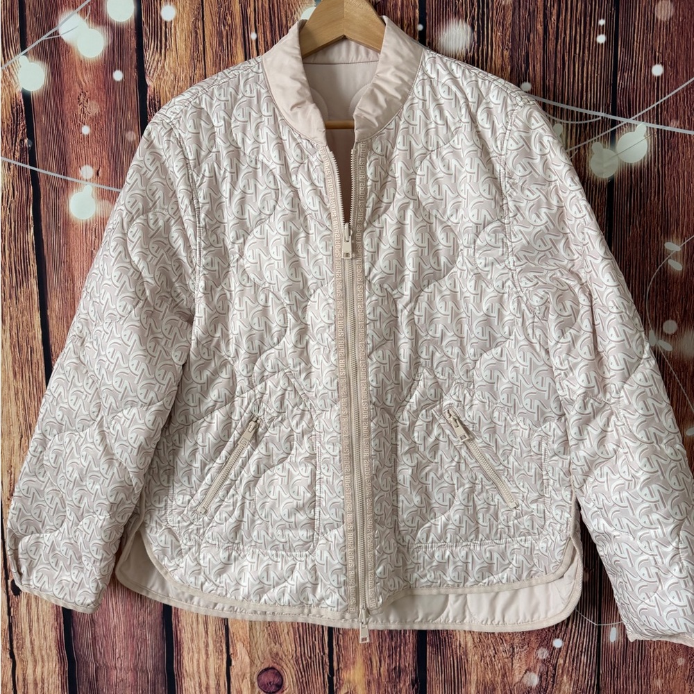 Marc Cain Light Cream Puffer Jacket